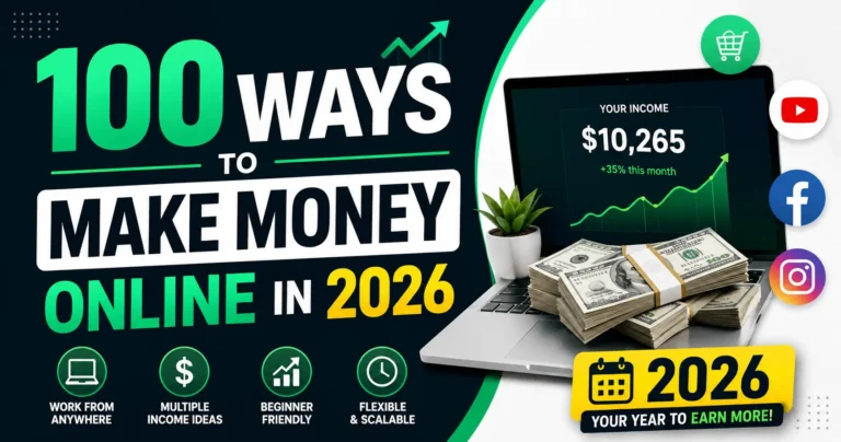 100 Ways to Make Money Online in 2026