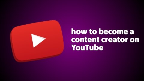 how to become a content creator on youtube