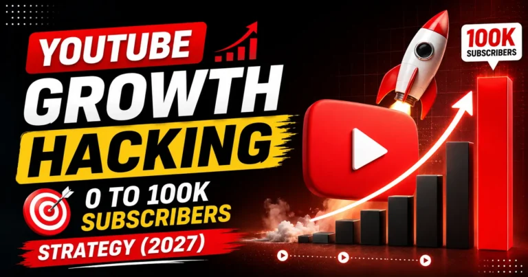 YouTube Growth Hacking: 0 to 100K Subscribers Strategy (2027)
