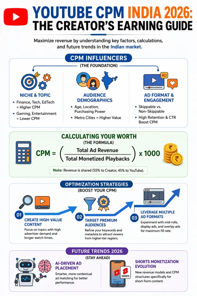 YouTube AdSense Se Monthly Income कितनी होती है? (2026 Complete Guide) 1 youtube-adsense-cpm-calculator