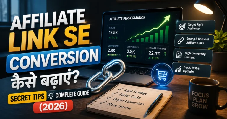 Affiliate Link Se Conversion कैसे बढ़ाएं? Secret Tips & Complete Guide (2026)