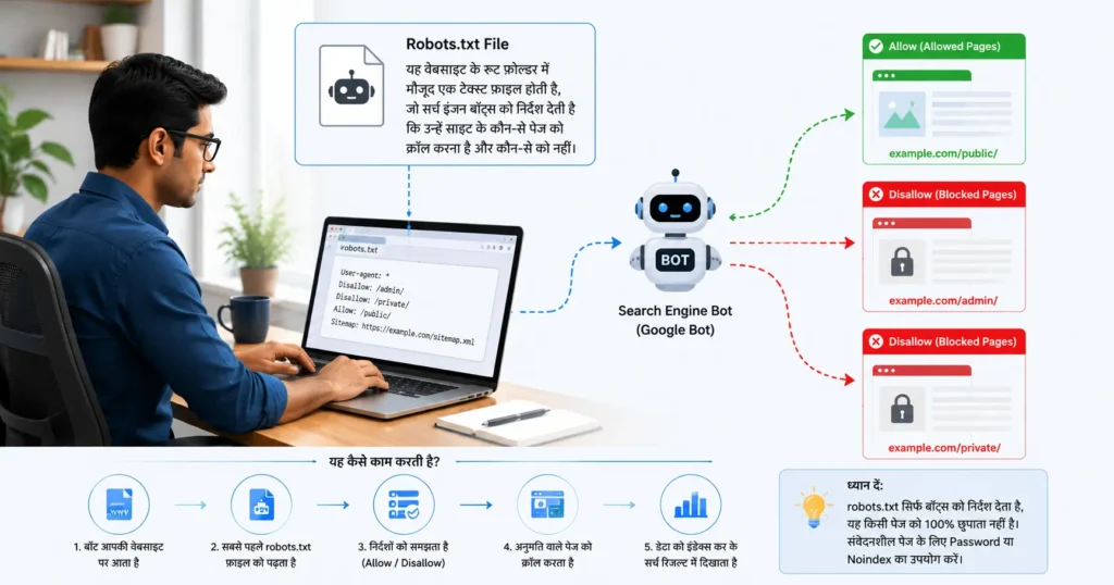 Robots.txt-File-kese-kaam-karti-hai