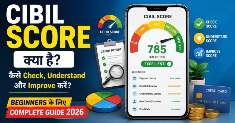 CIBIL Score क्या है? कैसे Check, Understand और Improve करें? Beginners के लिए Complete Guide 2026