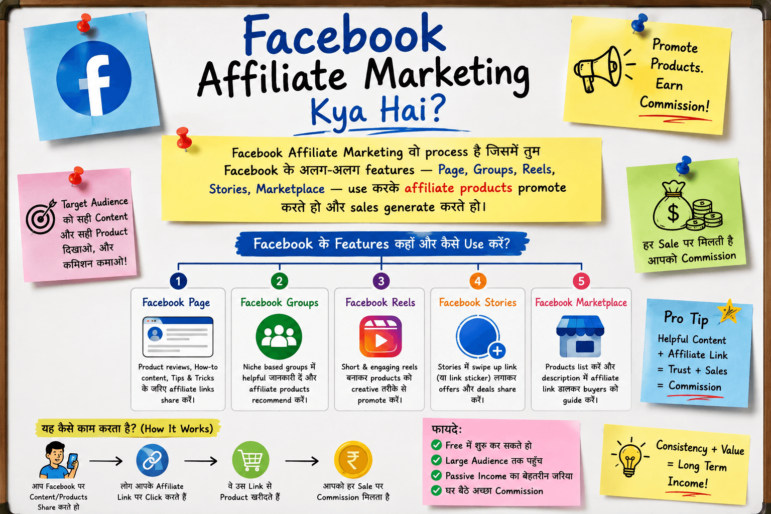 Facebook Affiliate Marketing कैसे करें? Page Se Paise Kaise Kamaye (2026 Complete Guide) 1 Facebook-Affiliate-Marketing-Kya-Hai