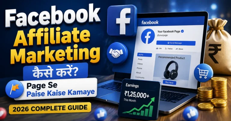 Facebook Affiliate Marketing कैसे करें? Page Se Paise Kaise Kamaye (2026 Complete Guide)
