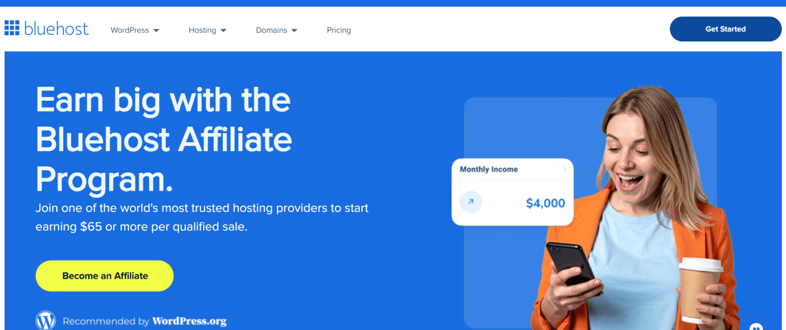 Bluehost Affiliate Program क्या है? Bluehost Affiliate Review — क्या Bloggers के लिए यह Best Affiliate Income Source है? (2026 Complete Guide) 1 bluehost-affiliate-program-review-2026